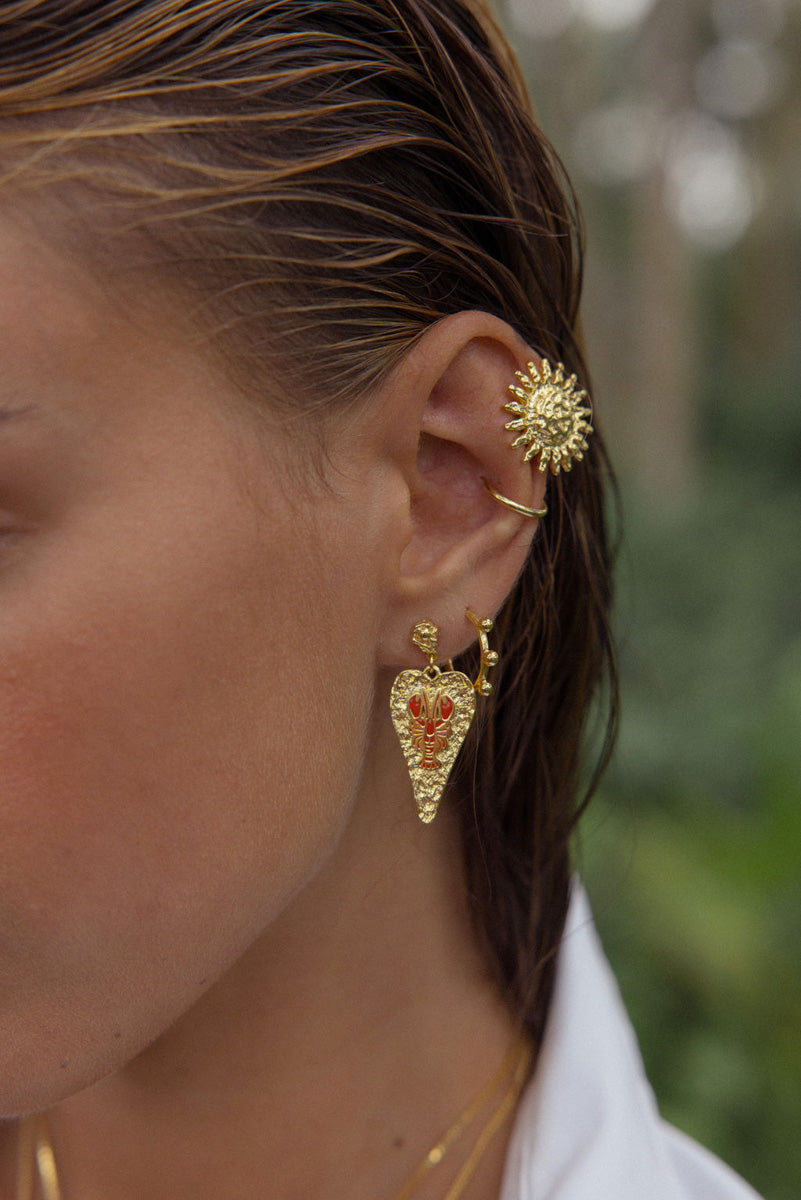 SOLSTICE EARRING GOLD Wildthings Collectables jewelry ROGUE