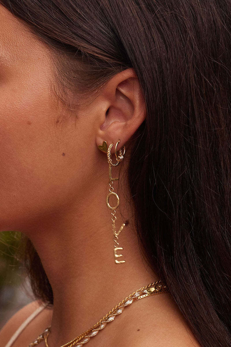 LOVE EARRING  Luiny Sustainable Statement Jewelry – ROGUE