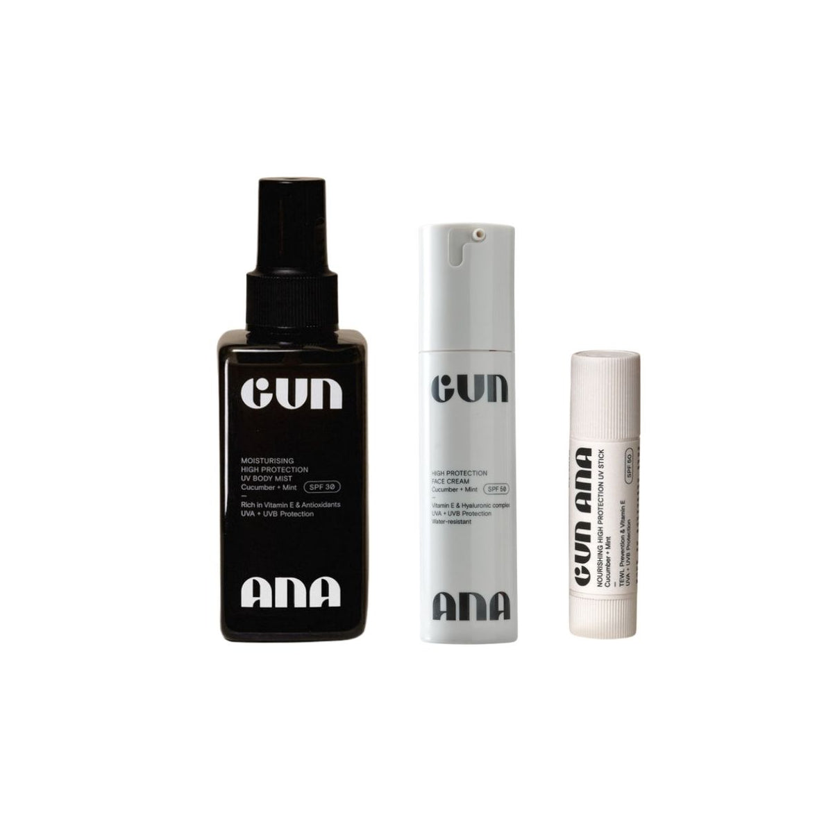 THE ULTIMATE TRIO | Gun Ana Skincare | Multifunctional Suncare – ROGUE